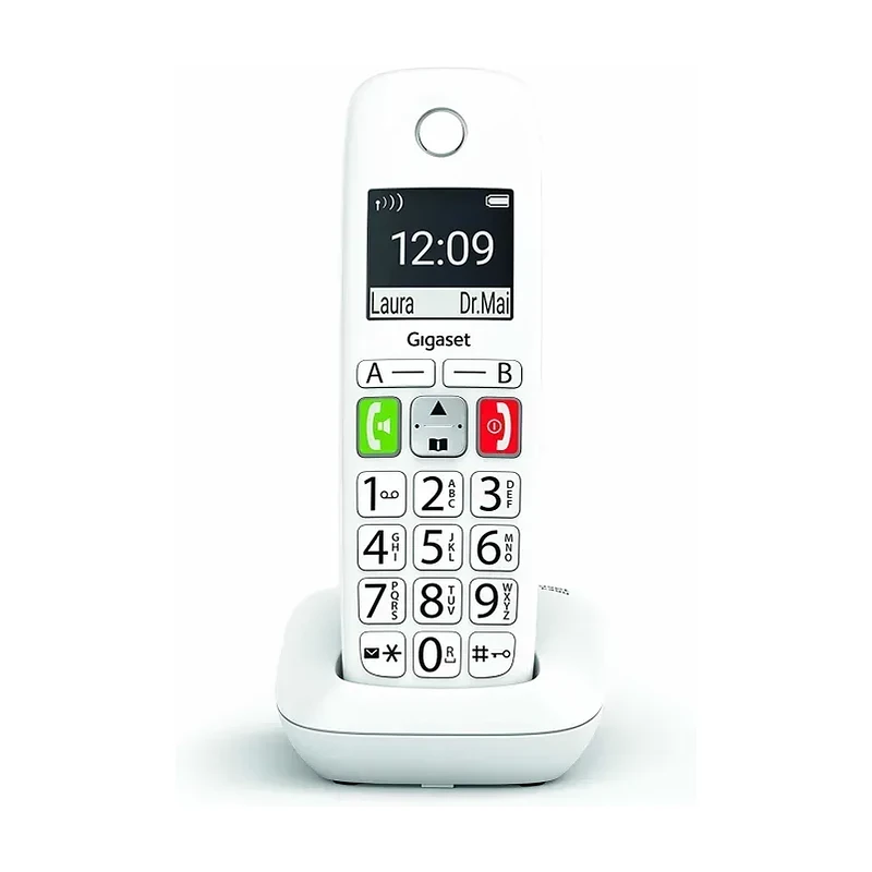GIGASET WIRELESS PHONE E290 WHITE (S30852-H2901-D202) 3