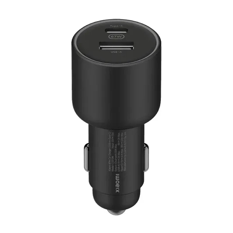 XIAOMI 67W CAR CHARGER (USB-A + TYPE-C) BHR6814GL 2