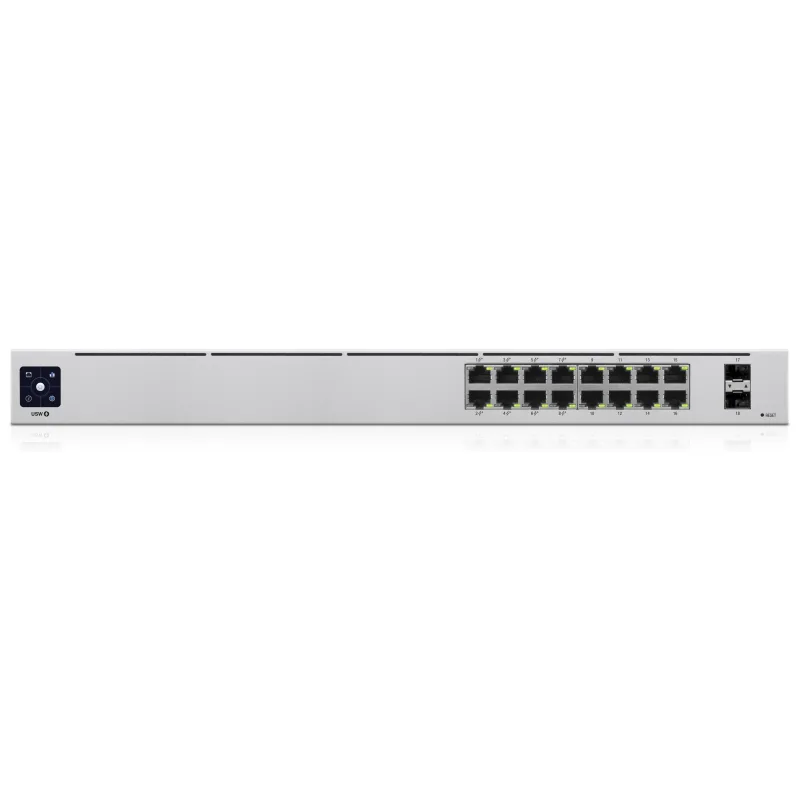 UBIQUITI UBIQUITI USW-16-POE UNIFI SWITCH GEN2 16x GIGABIT POE+ PORTS, 2x SFP PORTS
