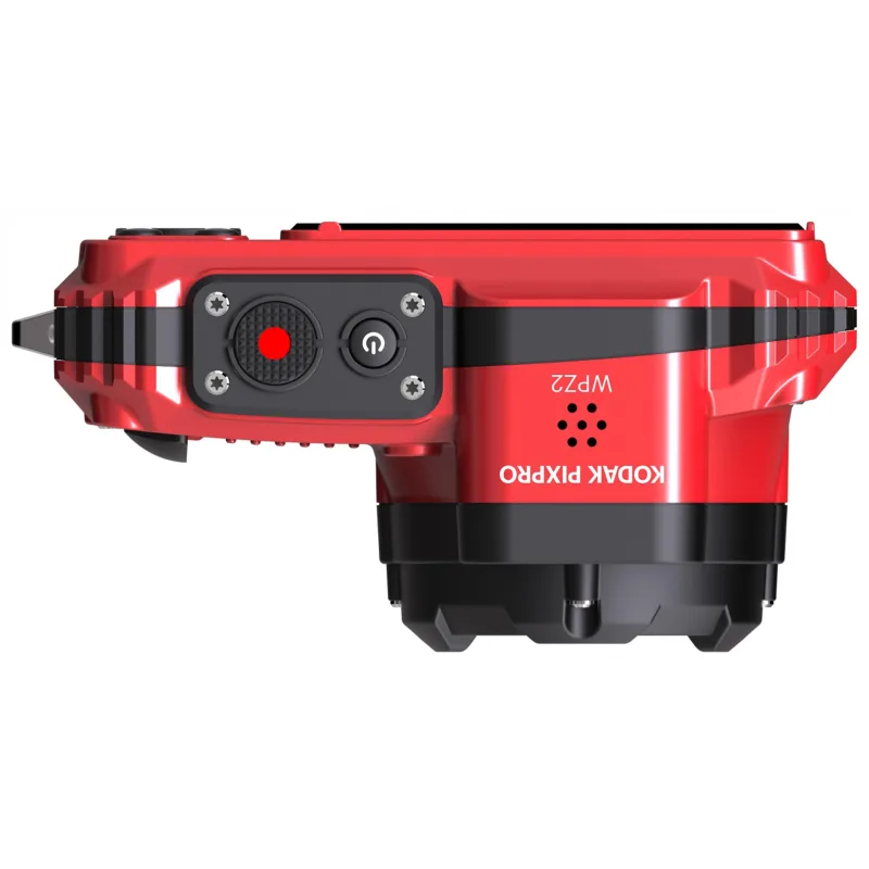 KODAK WPZ2 CAMERA DIGITAL WATERPROOF RED WPZ2RD 3