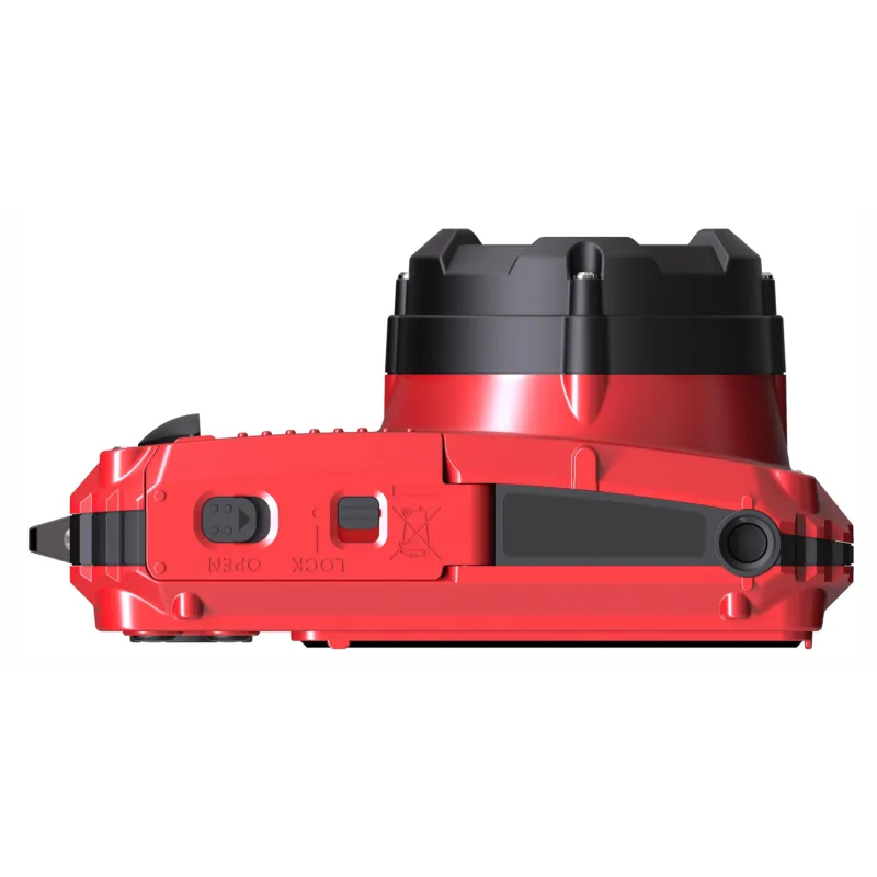 KODAK WPZ2 CAMERA DIGITAL WATERPROOF RED WPZ2RD 4