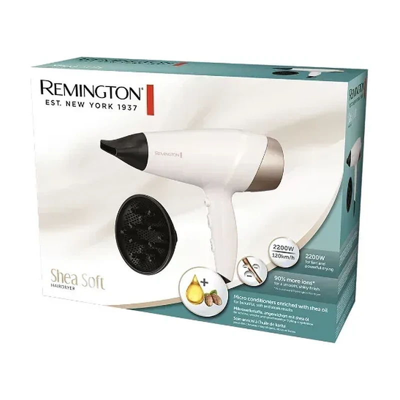 REMINGTON HAIR DRYER SHEA SOFT 2200W D4740 5