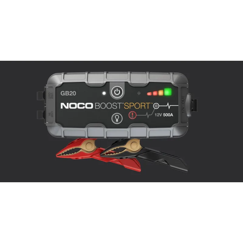 NOCO GB20 12V 500A BOOST JUMP STARTER 2