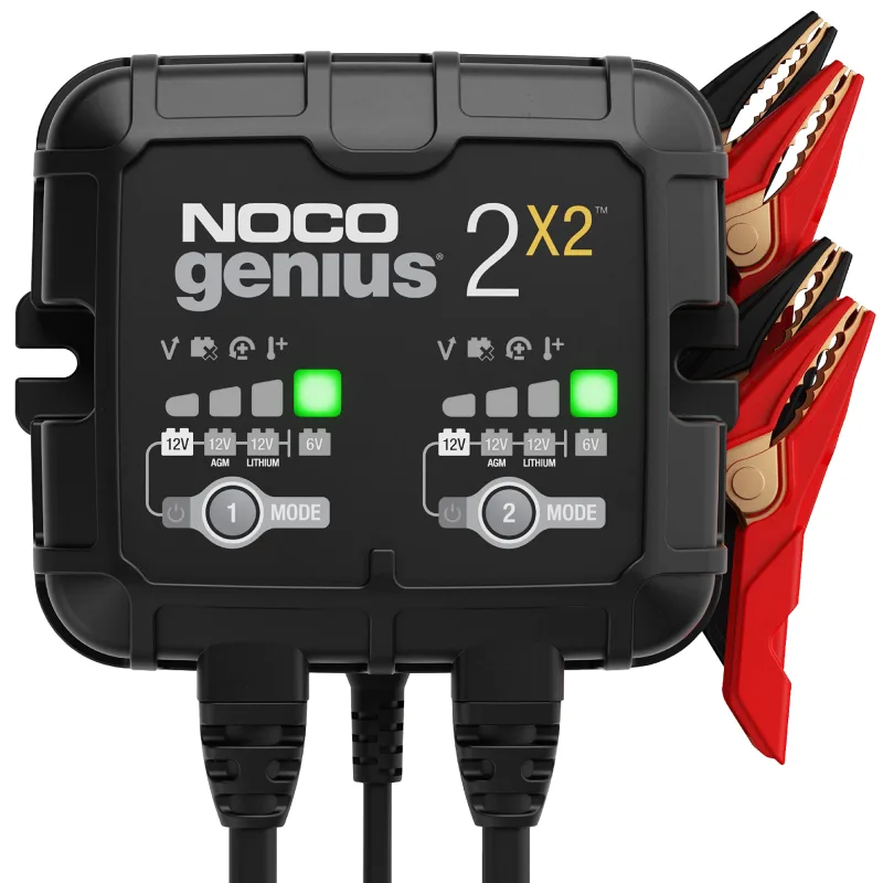 NOCO NOCO GENIUS2X2 4A 2-BANK BATTERY CHARGER