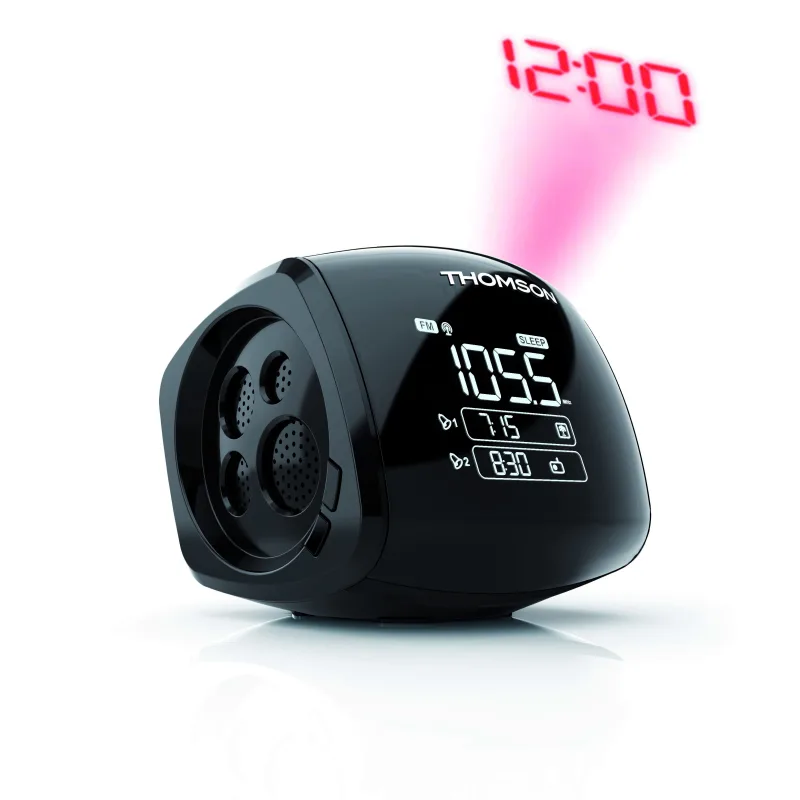 THOMSON ALARM-CLOCK PROYECTOR BLACK CP100T 4