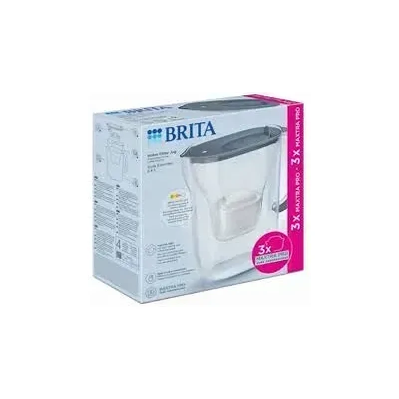 BRITA BRITA JUG STYLE ESSENTIAL 2,4L BLUE-SOFT GREY + PACK 3 FILTERS MAXTRA PRO
