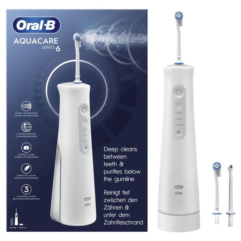 ORAL-B ORAL-B IRRIGATOR AQUARE 6 PRO-EXPERT WHITE