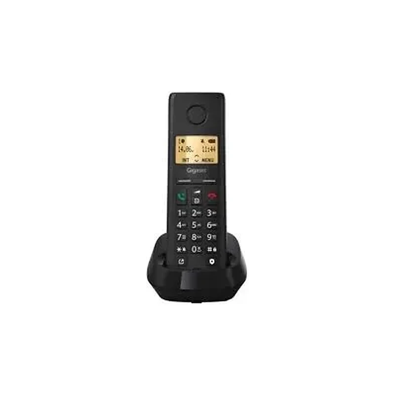 GIGASET GIGASET WIRELESS PHONE BASIC 100 BLACK (S30852-H3206-D201)