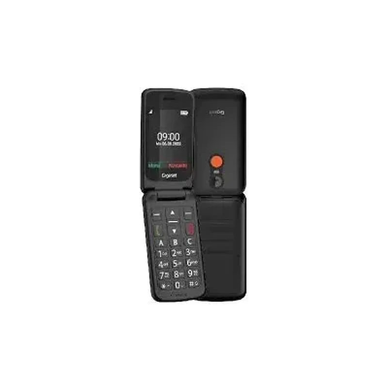 GIGASET GIGASET GL595 SENIOR PHONE BLACK (S30853-H1231-R101)