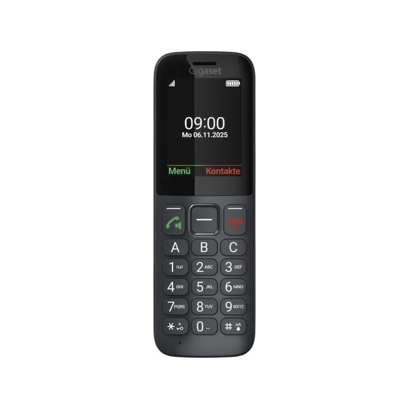 GIGASET GIGASET SENIOR PHONE COMFORT 600 BLACK (S30853-H1236-R101)