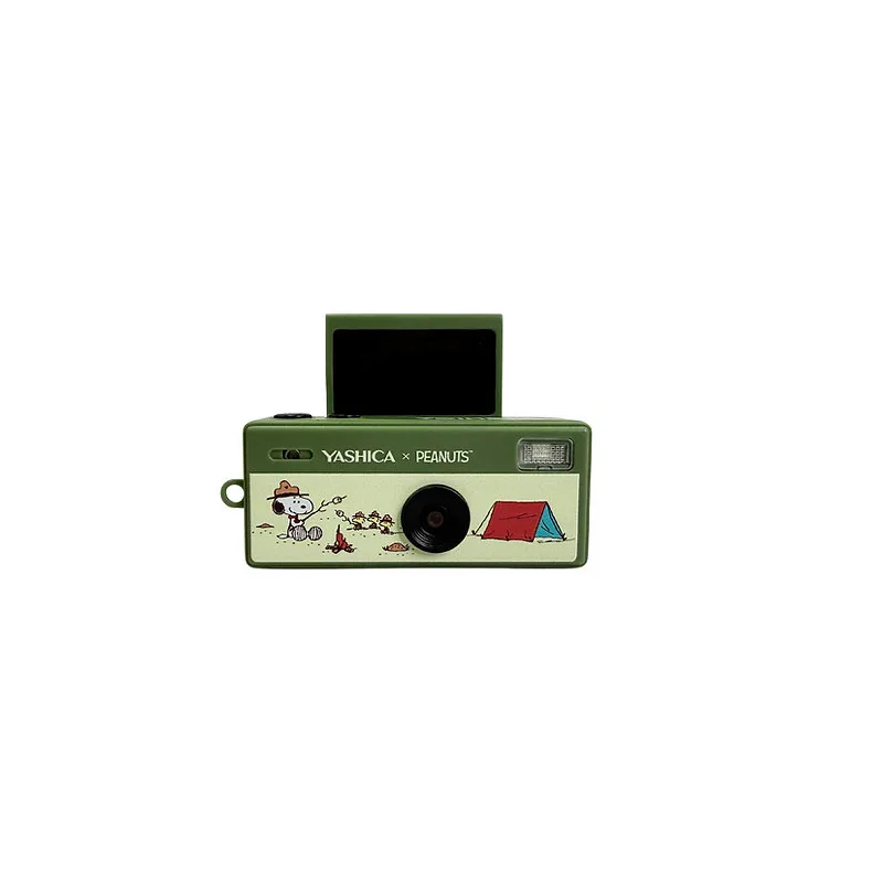 YASHICA YASHICA FUNTASTIC KEYCHAIN CAMERA SNOOPY GREEN YAS-FASMNC-P1