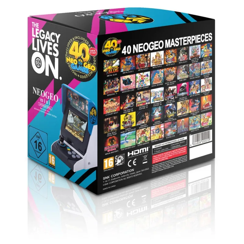 NEO GEO MICRO PLAYER INTERNATIONAL EDITION (40 GAMES) 2