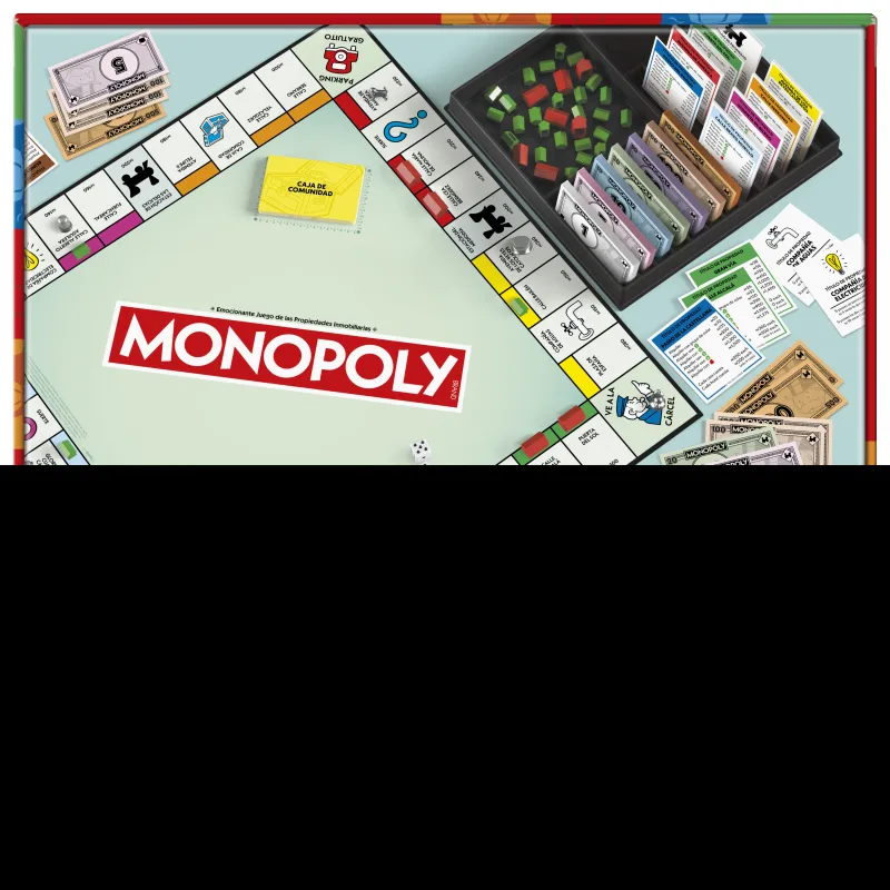 HASBRO MONOPOLY CLÁSICO ESPAÑOL 2