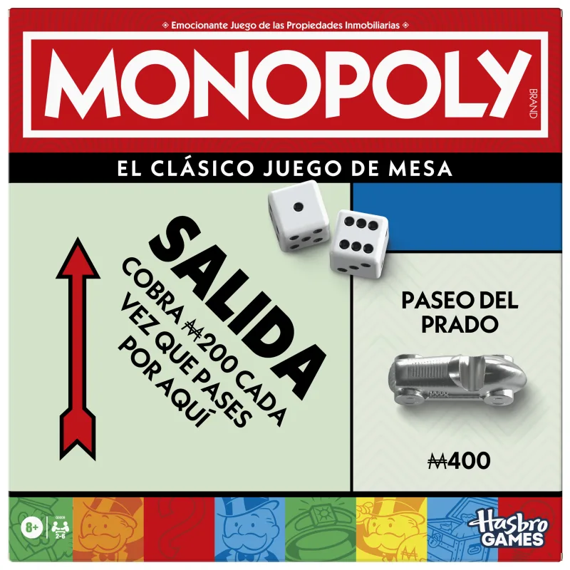HASBRO HASBRO MONOPOLY CLÁSICO ESPAÑOL