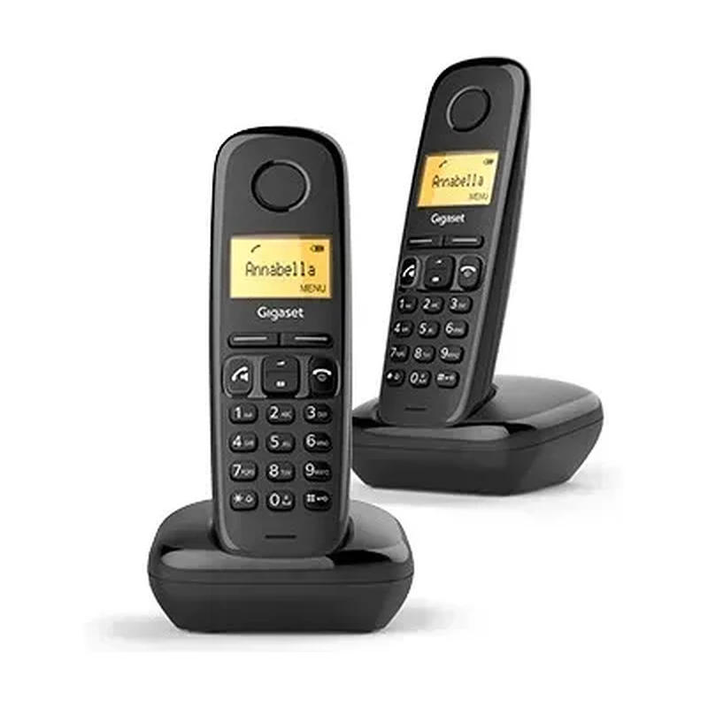 GIGASET WIRELESS PHONE A270 DUO BLACK (L36852-H2812-D201) 2