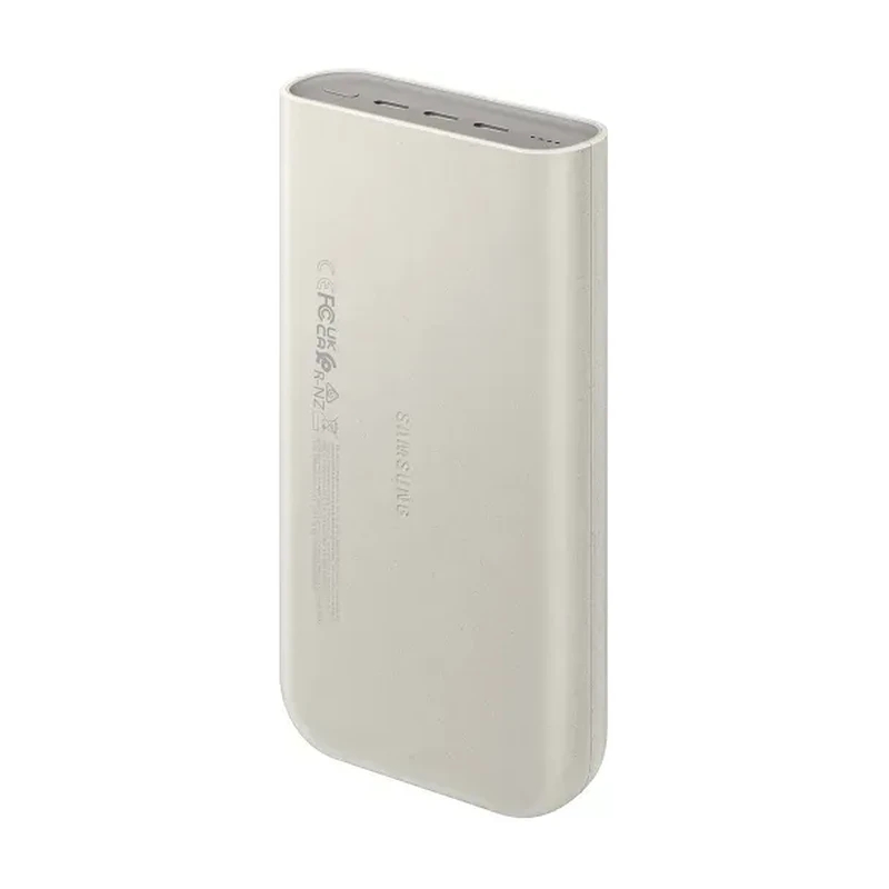SAMSUNG POWER BANK 20.000MAH 45W MAX TRIPLEPORT 3XUSB-C  BEIGE EB-P4520XUEGEU 4