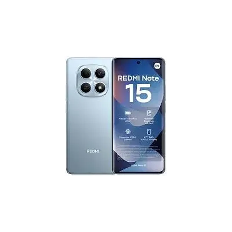 XIAOMI XIAOMI REDMI NOTE 15 6+128GB DS 4G GLACIER BLUE NFC
