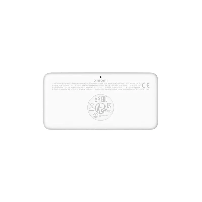 XIAOMI MI TEMPERATURE AND HUMIDITY MONITOR CLOCK BHR5435GL 2