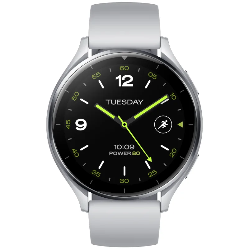 XIAOMI XIAOMI WATCH 2 SILVER CASE WITH GRAY TPU STRAP BHR8034GL