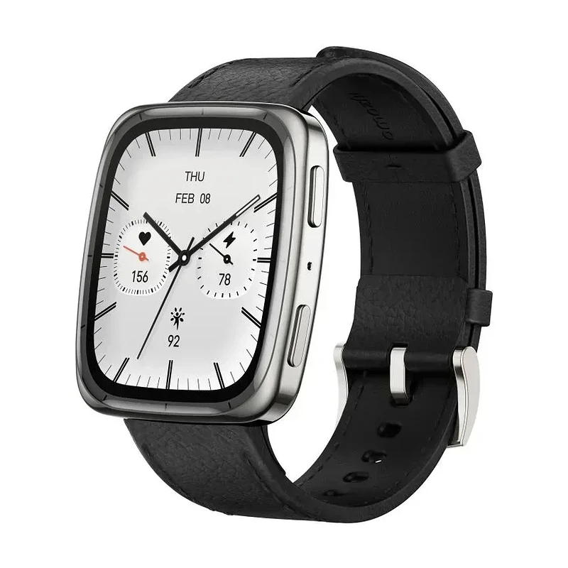 AMAZFIT AMAZFIT ACTIVE 2 SQUARE BLACK LEATHER W2434GL2N