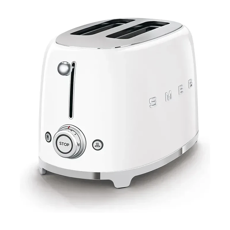 SMEG TOASTER 2X2 50´STYLE WHITE TSF01WHEU 3