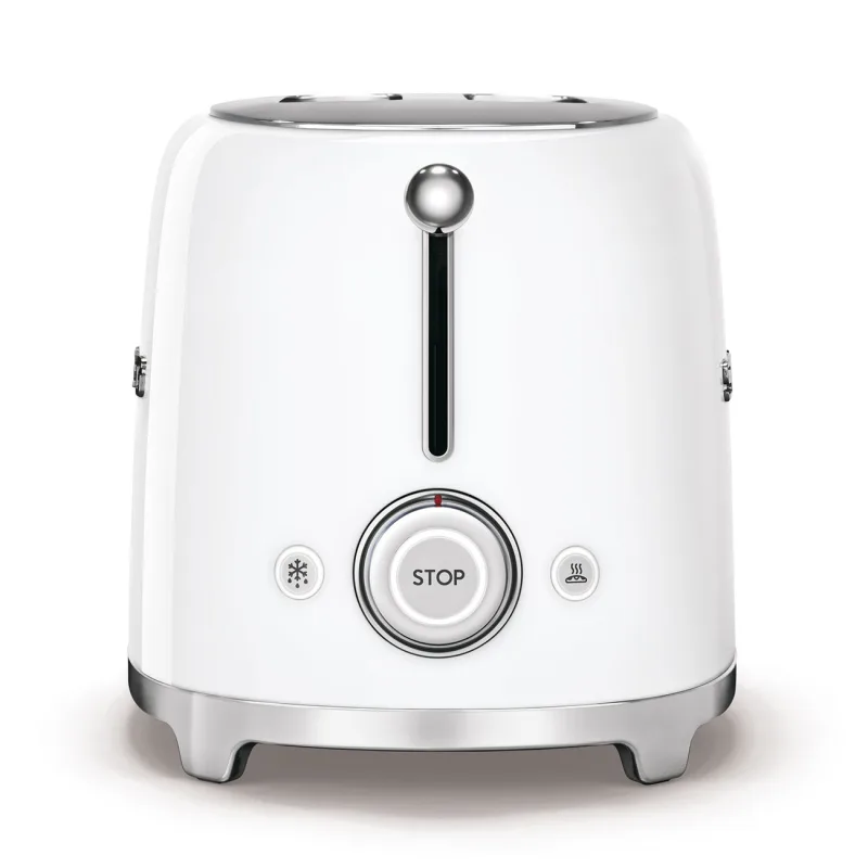 SMEG TOASTER 2X4 50´STYLE WHITE TSF02WHEU 3