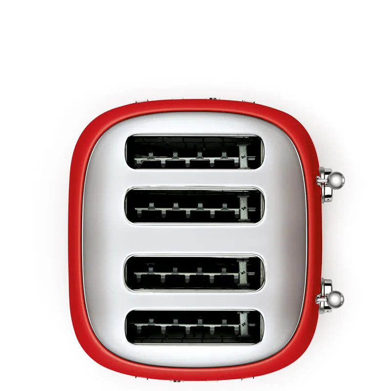 SMEG TOASTER 4x4 50´STYLE RED TSF03RDEU 2