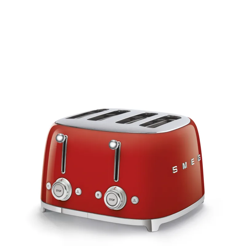 SMEG SMEG TOASTER 4x4 50´STYLE RED TSF03RDEU