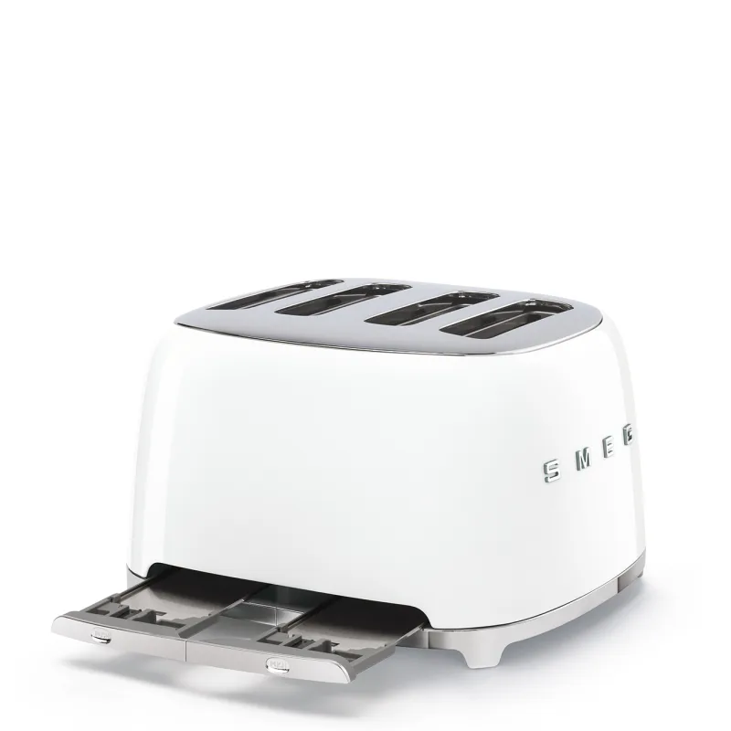 SMEG TOASTER 4X4 50´STYLE WHITE TSF03WHEU 4
