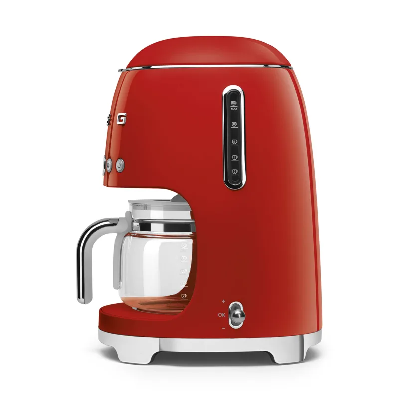 SMEG DRIP COFFEE MAKER 50´STYLE RED DCF02RDEU 2