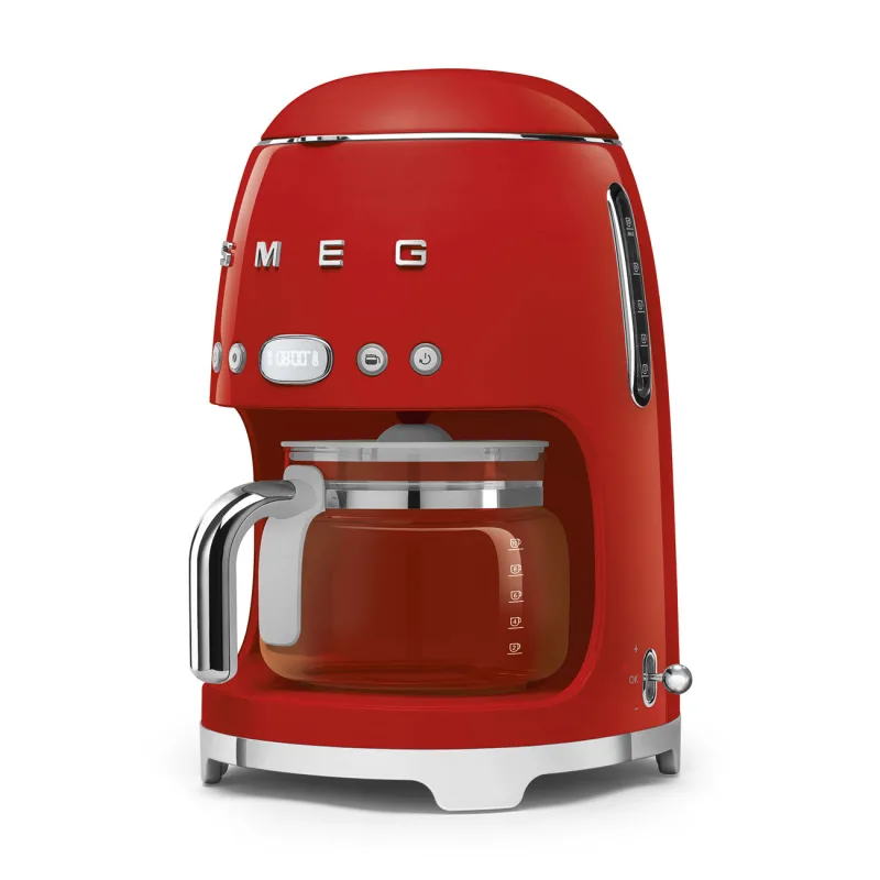 SMEG DRIP COFFEE MAKER 50´STYLE RED DCF02RDEU 4
