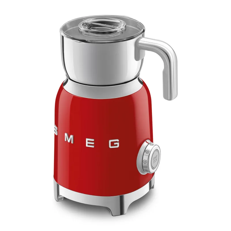 SMEG MILK FROTHER 50´STYLE RED MFF11RDEU 3