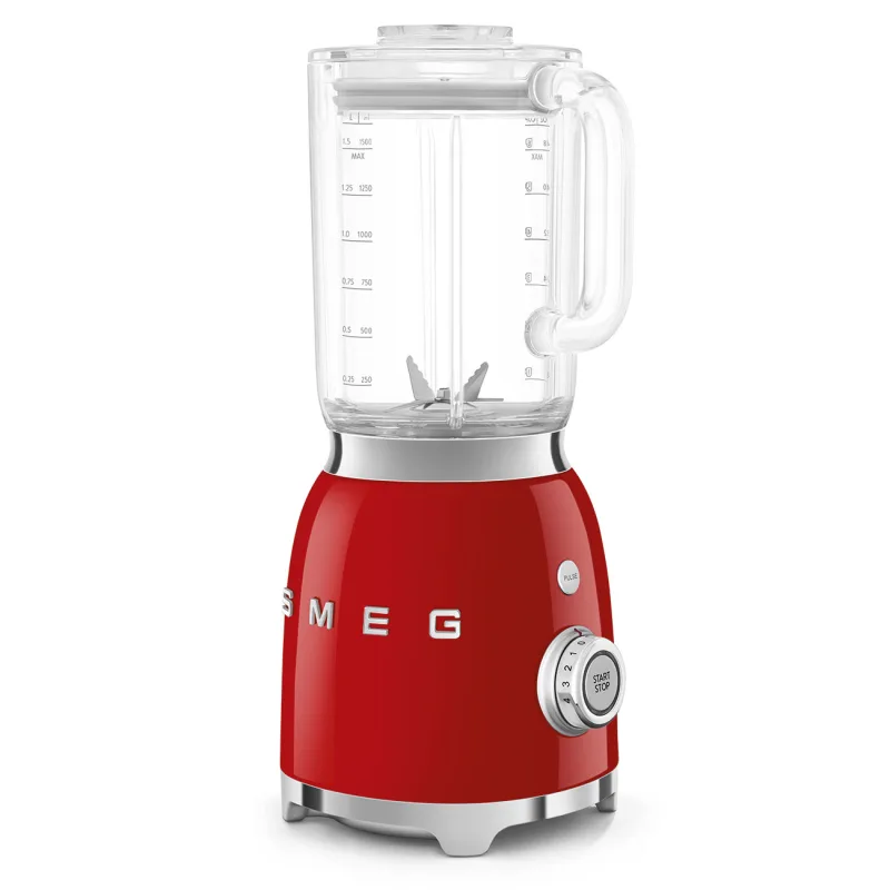 SMEG GLASS BLENDER RED BLF03RDEU 4