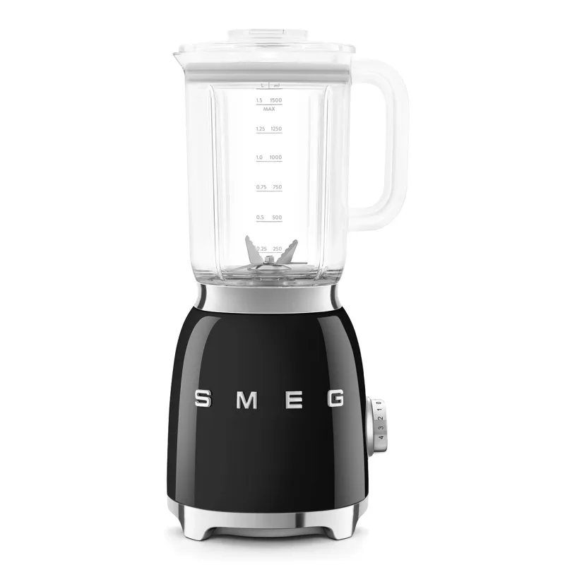 SMEG SMEG GLASS BLENDER BLACK BLF03BLEU