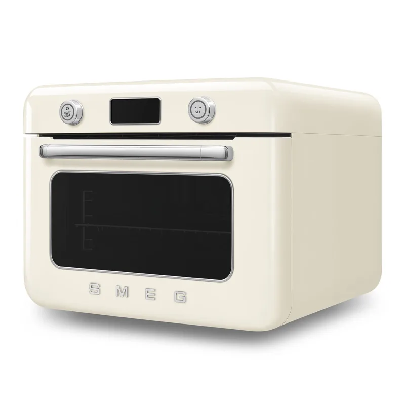 SMEG MULTIFUNCTION COUNTERTOP OVEN 50'S STYLE WITH GALILEO TECHNOLOGY CREAM COF01CREU 2