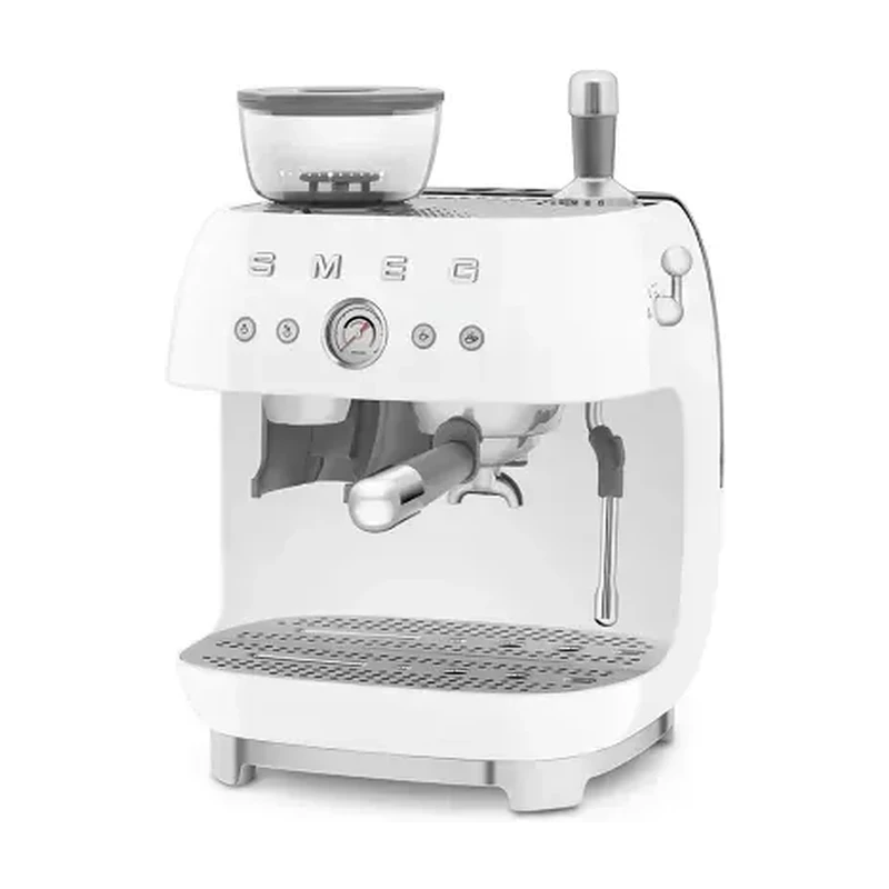 SMEG SMEG ESPRESSO MACHINE 50'STYLE WITH INTEGRATED GRINDER WHITE EGF03WHEU