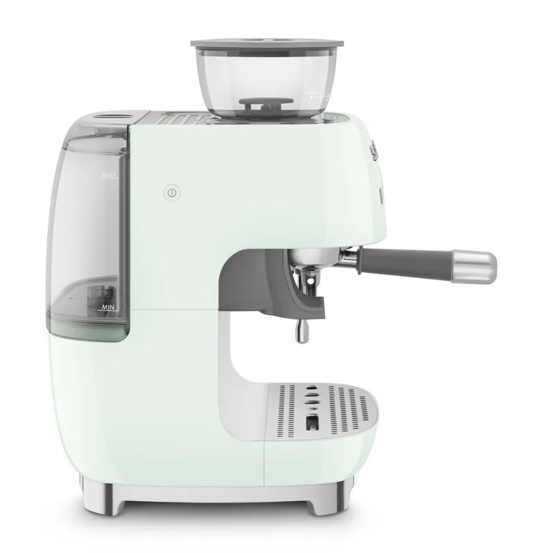 SMEG COFFEE MACHINE ESPRESSO MANUAL RETRO-STYLE PASTEL GREEN EGF03PGEU 3