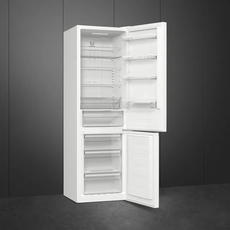SMEG COMBI FRIDGE FREEZER WHITE 200CM RC20WDNE 4