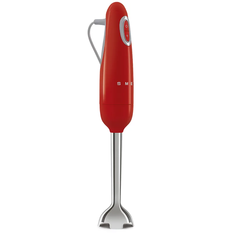 SMEG HAND BLENDER WITH ACCESORIES 50´STYLE BLUE RED HBF03RDEU 3