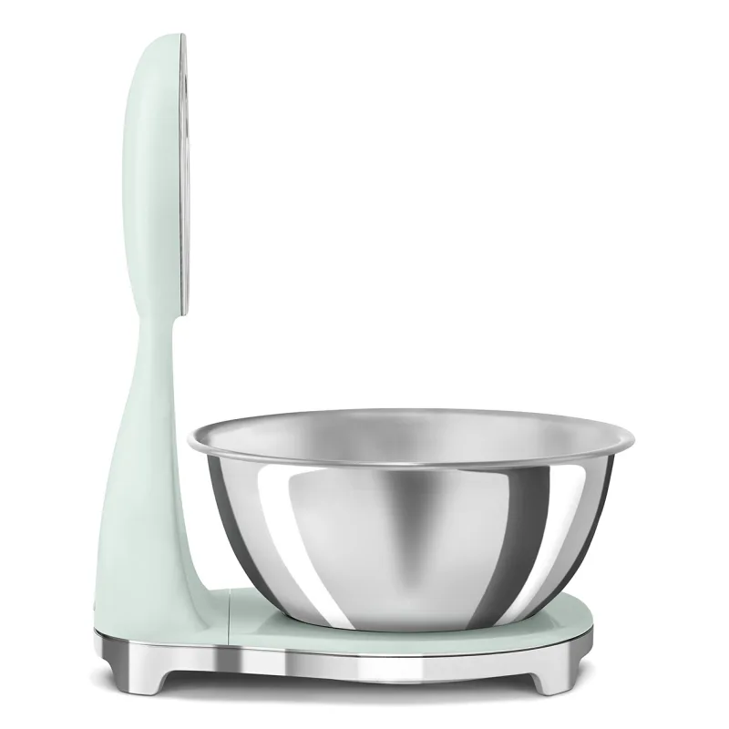 SMEG ANALOG AND DIGITAL KITCHEN SCALE PASTEL GREEN KSF01PGWW 2