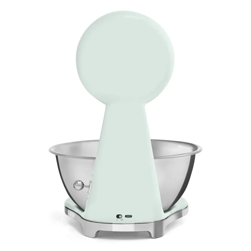 SMEG ANALOG AND DIGITAL KITCHEN SCALE PASTEL GREEN KSF01PGWW 3