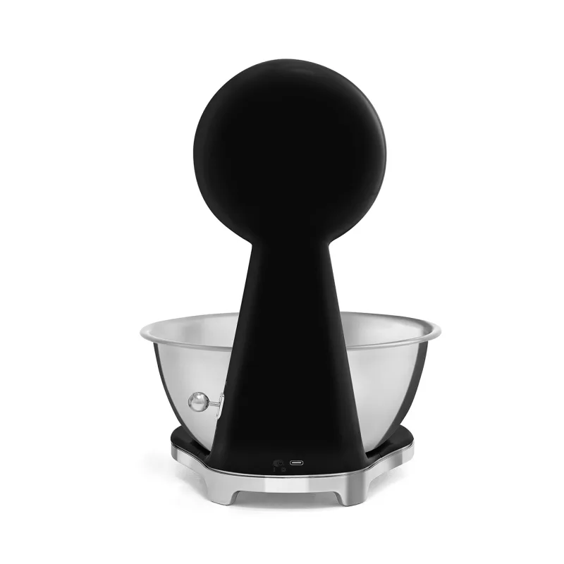 SMEG ANALOG AND DIGITAL KITCHEN SCALE BLACK KSF01BLWW 3