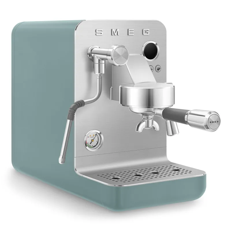 SMEG ESPRESSO COFFEE MACHINE COLLECTION EMERALD GREEN EMC02EGMEU 4