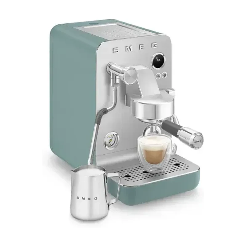 SMEG SMEG ESPRESSO COFFEE MACHINE COLLECTION EMERALD GREEN EMC02EGMEU