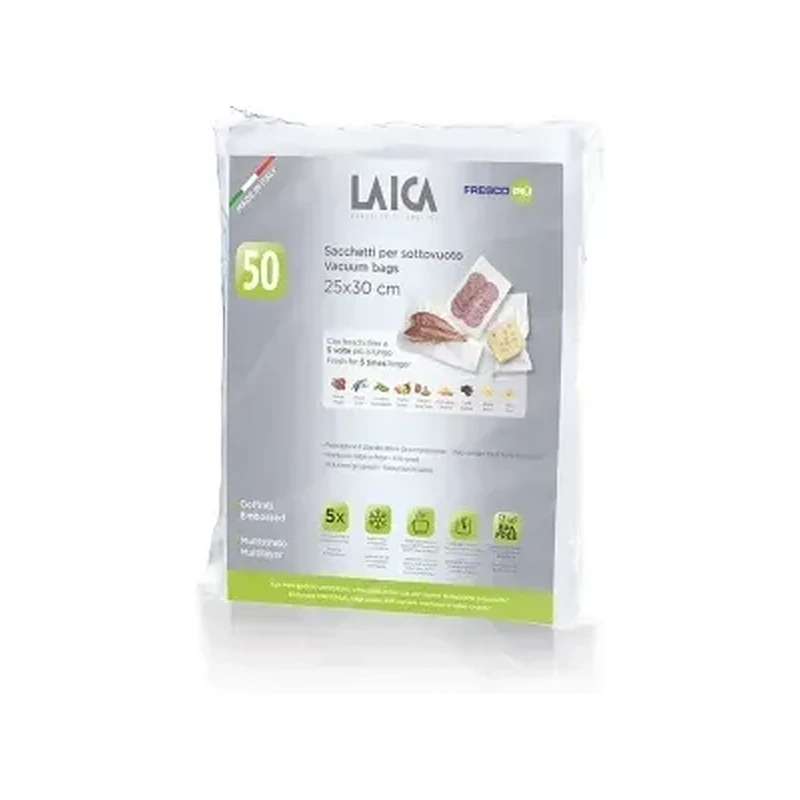 LAICA LAICA VACUUM CONSERVATION BAG 25X30 PACK 50PCS VT35100
