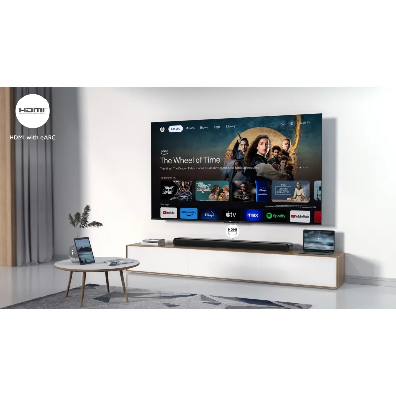TCL SOUND BAR 2.0 DOLBY ATMOS 100W SLIM DESIGN DTS VIRTUAL X S45HE 2