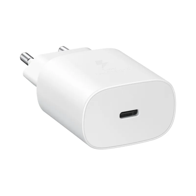 SAMSUNG PD 25W USB C TO USB C WALL CHARGER EP-TA800XW WHITE 4