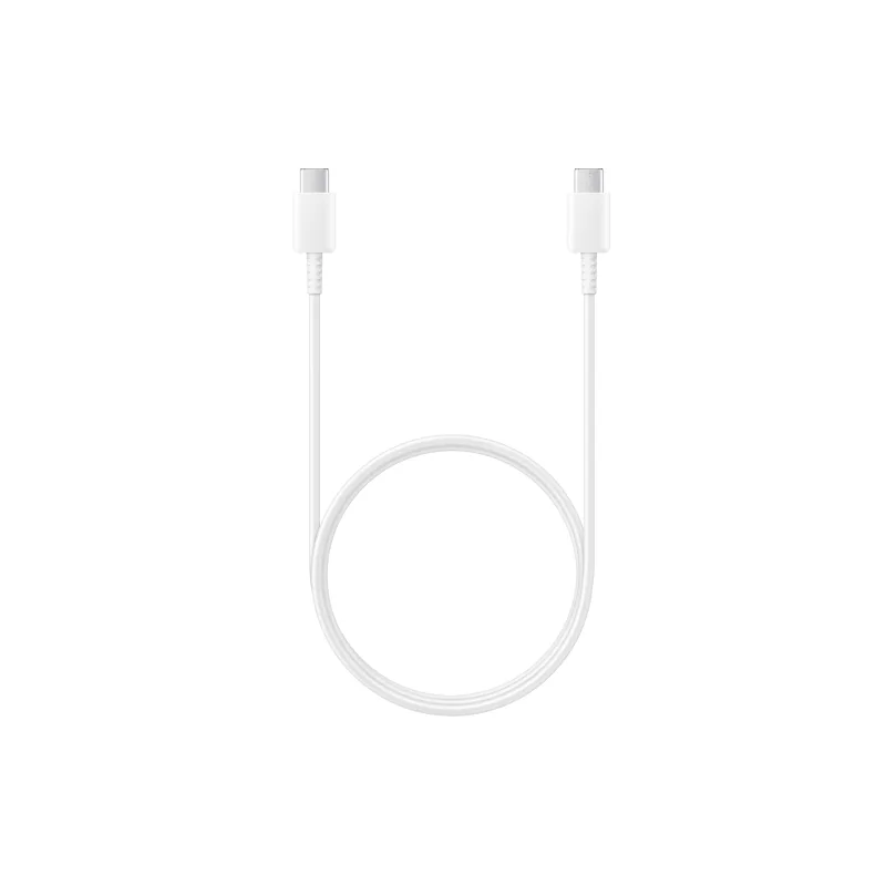 SAMSUNG SAMSUNG CHARGING CABLE TYPE-C TO TYPE-C 1M/EP-DA705BWE WHITE