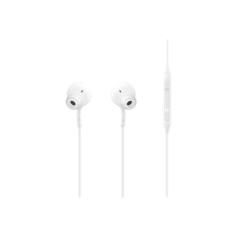 SAMSUNG EARPHONES IN-EAR CABLE USB-C MICROPHONE VOL. CONTROL WHITE BY AKG EO-IC100BWEGEU 4