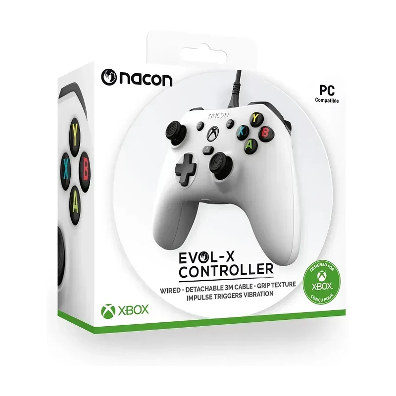 NACON EVOL XBX CONTROLLER WIRED XBOX SERIES WHITE XBXEVOL-XW 5